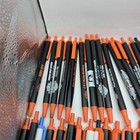 Huge Bic Harley-davidson Motorcycles Black Orange Ballpoint Pen Lot Advertising