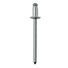 Pop Rivets 5 32  X 1 8  Aluminum Body Steel Mandrel Dome Head Blind Qty 100