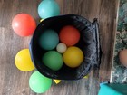 Playaboule Ultimate Patented Glow Day Night Lighted Bocce Ball Set 107mm W  Bag