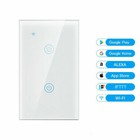 1 2 3 4 Gang Wifi Smart Wall Touch Light Switch Glass Panel For Alexa google App
