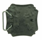 Black Cross With Skull Head Metal Belt Buckle