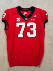 2022 Xavier Truss Georgia Bulldogs Game Used Jersey Dooley Patch