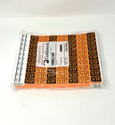 Goldistock 3 4  Tyvek Event Wristbands Vip Deluxe Neon Orange 1000 Count Pack
