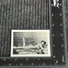 Vtg Pinup Photo Seductive  Girl  Risque B w Original Nude Girly Woman  21