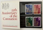 1978 Queen Elizabeth Ii Coronation 25th Anniversary Royal Mail Presentation Pack