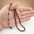 Handcrafted Kuka Wood 33 Beads Tasbih  Misbaha  Islamic Prayer Beads 201432
