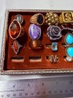 Collection Lot Amazing Variety Vintage And Modern Big N Bold Fashion Rings - N10