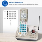 At t Dl72319 Dect 6 0 3-handset Cordless Phone For Home With Connect To Cell 