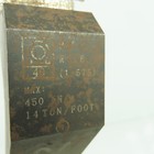 Amada 40mm 88   One Touch V-forming Press Brake Gooseneck Die Punch R0 8