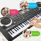 Professional Digital Piano Keyboard 61 Key Portable Electronic Instrument W mic
