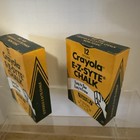 Vintage Crayola Binney   Smith White E-z Syte Chalk  1420 Usa 12pc Non-toxic Nos