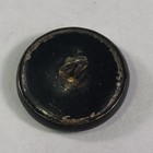 Antique Brass Picture Button Man With Bugle 17mm Victorian