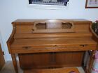 Wurlitzer Upright Piano With Bench