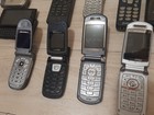 Vtg Nokia Motorola Bar   Flip Cell Phones Lot Of 10 