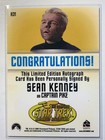 2005 Star Trek Animated Auto Sean Kenney As Captain Pike