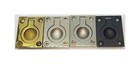 Solid Brass Flush Ring Pull Modern Hidden Knob Handle Nickel Mid Century Modern 