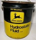 Vintage John Deere Oil Can 2 Gallon Hydrostatic Fluid Oil Can Empty Farm Tractor