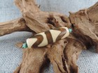 Tibetan Old Agate Dzi Bead Amulet  For Pendant Bracelet Antique Tibet Gzi Bead J
