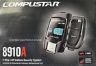 New Compustar Cs8910-a  2-way Security alarm  Keyless Entry  Lcd Remote