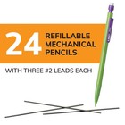 Bic Xtra Strong Mechanical Pencils With 24 Count  pack Of 1   Assorted