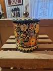 Vintage Metal Colorful Daher Tin Made In England Floral  b23 