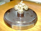 Vintage 1950 s Or 1940 s Ama Motorcycle Trophy Ash Tray Indian Harley Wldr