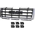 Grille Grill For Gmc Sierra 1500 Truck 2007-2013