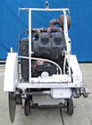 Meco 65 Self Propelled 25  Blade Concrete Saw Wisconsin 65hp Gasoline Engine