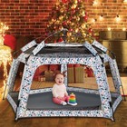 Outdoor Indoor Pop Up Baby Play Tent Breathable Mesh Baby Playpen Yard Uv Cover