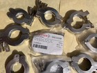 Lot Of 9 Used Kf25 Clamps Aluminum   Stainless L Very Nice 2 New Ones D-37081