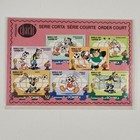 Disney World Cup Espa  a 82 Stamp Set - Commonwealth Of Dominica - Unused