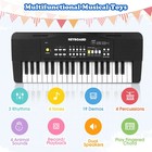 37 Key Kids Electronic Piano Keyboard Musical Toy With Microphone Educational   