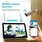 8ch Nvr 2mp Wifi Outdoor Cctv Security Camera System Kit Home Monitoring 1tb Hdd