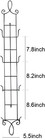 2pc Plate Hangers For The Wall Display Rack Holders Metal Decorative Stand Verti