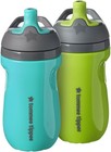 Tommee Tippee Toddler Sippy Cup 9oz Sporty Spout  1-3 Years  Insulated Pack Of 2