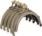Metal Purse Frame  5pcs 3 3  8 5cm Bronze Kiss Clasp Lock  Arch Sape Coin Bag   