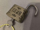 Lot Of 6 Vintage Padlocks  Lever  Warded  3 With Keys 3 Without 