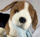 Applause Avanti Baby Animals Beagle Puppy W slipper 1985 Puppy Dog Vintage Guvc