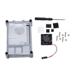 9-layer Acrylic Transparent Case With Cooling Fan   Heatsink For Raspberry Pi 4b