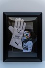 Lewis Hamilton Hand Signed Replica F1 Glove     Framed Display  Mercedes 2014