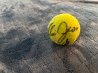 Billie Jean King Signed Tennis Ball wilson Wooden Racket