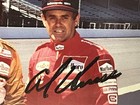 Vintage Indy Car Al Unser Penske Racing Autographed Hero Card