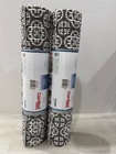 Con-tact Printed Grip Premium Shelf Liner Non Adhesive 2 Roll Lot 18in X 8ft New