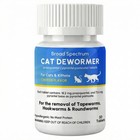 Broad Spectrum Cat   Kitten Dewormer Tablets - Fast Tapeworm  Hookworm  Roundwor