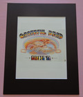 Grateful Dead Europe 72 Tour Poster Stanley Mouse Rainbow Art Print Matted 11x14
