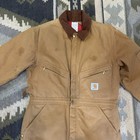 Vintage Carhartt 90 s Duck Coverall Insulated Lined 996qzs Men s 40 Short Usa