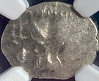 390bc-360bc Greek Mithrapata Ngc Graded Greece Silver Lion Triskeles Lycia
