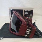 Giro Semi Snow Goggles Oxblood Red Mono Frame With Ultra Black   Yellow Lenses
