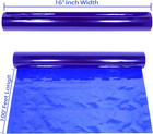 Anapoliz Cellophane Wrap Roll Royal Blue   100    Ft Long X 16    In  Wide   2 3 Mil