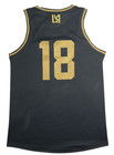 Adidas Lafc Los Angeles Fc  18 Mls Soccer Jersey Men   s Medium Black Gold New